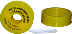 PLAST BRNO PTFE teflonová páska 12x10x0,1mm, bílá (voda)