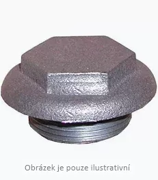 Radiátorová růžice levá slepá 5/4"