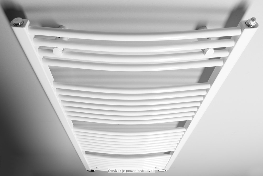 ORBIT otopné těleso s bočním připojením 750x1680 mm, bílá